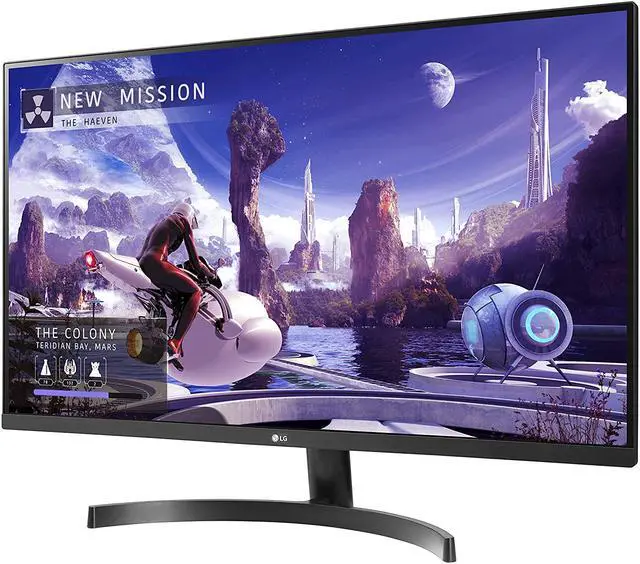 Alt view image 9 of 20 - LG 32QN600-B 32-Inch QHD (2560 x 1440) IPS Monitor with HDR 10, AMD FreeSync with Dual HDMI Inputs, Black
