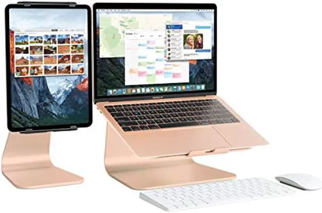 Alt view image 8 of 15 - Rain Design Mstand Laptop Stand - Gold