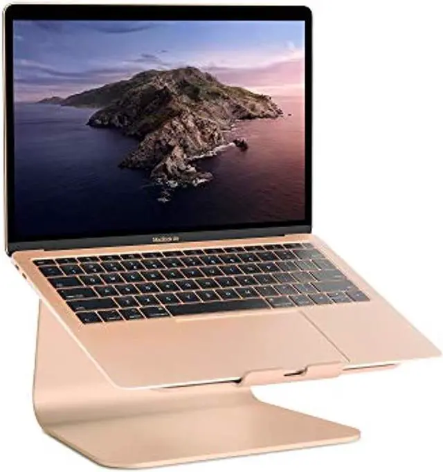 Alt view image 5 of 15 - Rain Design Mstand Laptop Stand - Gold