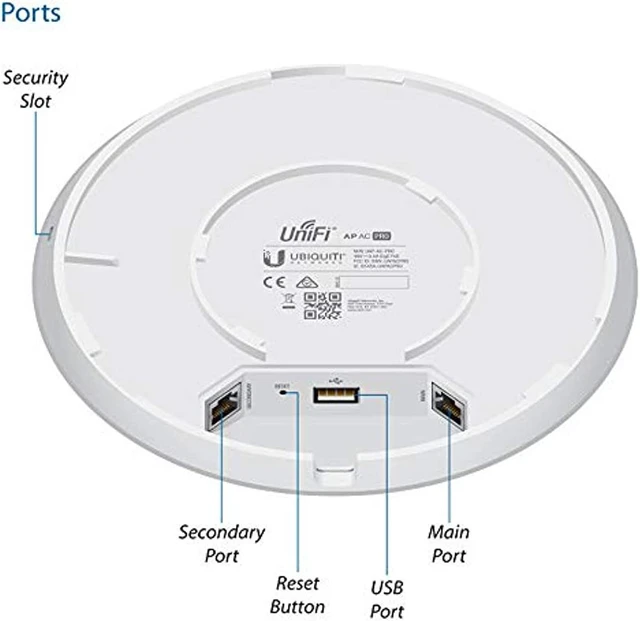 Alt view image 2 of 11 - UBIQUITI NETWORKS UAP-AC-PRO UNIFI AP AC PRO