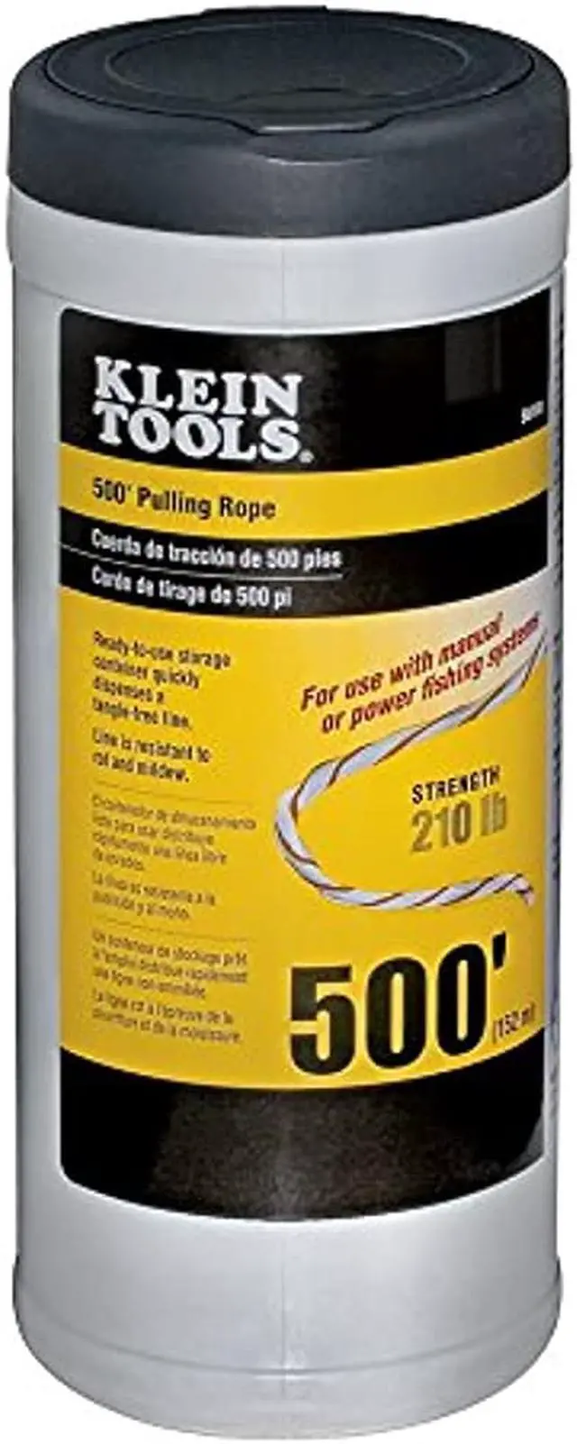 Alt view image 3 of 9 - Klein Tools Poly Pull Line 500 Feet