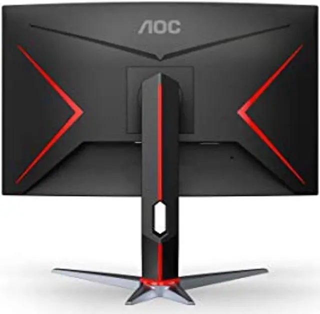 Alt view image 7 of 13 - AOC CQ27G2 27" Super Curved Frameless Gaming Monitor QHD 2K, 1500R Curved VA, 1ms, 144Hz, FreeSync, Height Adjustable