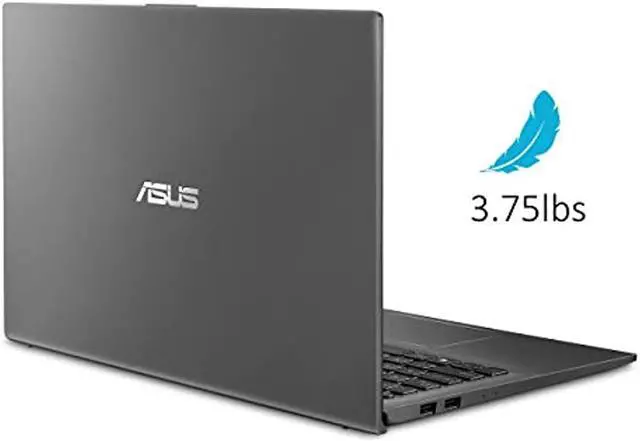 Alt view image 7 of 10 - ASUS VivoBook 15 Thin and Light Laptop, 15.6” FHD, Intel i5-1035G1 CPU, 8GB RAM, 512GB SSD, Backlit KB, Fingerprint, Windows 10, Slate Gray, F512JA-AS54 Notebook PC Computer