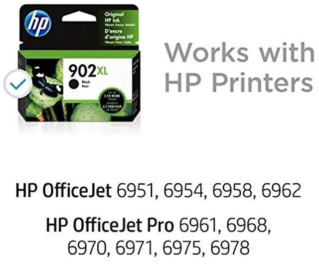 Alt view image 2 of 7 - HP 902XL | Ink Cartridge | Black | T6M14AN