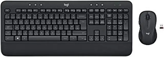 Alt view image 4 of 16 - Logitech MK545 Advanced Wireless Keyboard and Mouse Combo 920-008695