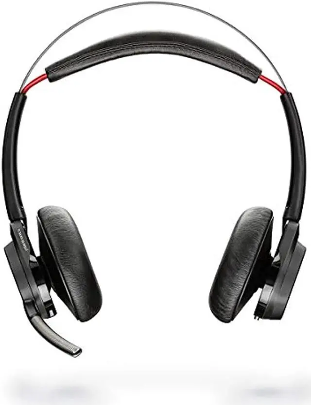 Alt view image 6 of 19 - Plantronics Voyager Focus UC Stereo Bluetooth Headset With Active Noise Canceling (ANC) - Stereo - Wireless - Bluetooth - 147.6 ft - Over-the-head - Binaural - Circumaural - Noise Cancelling ...