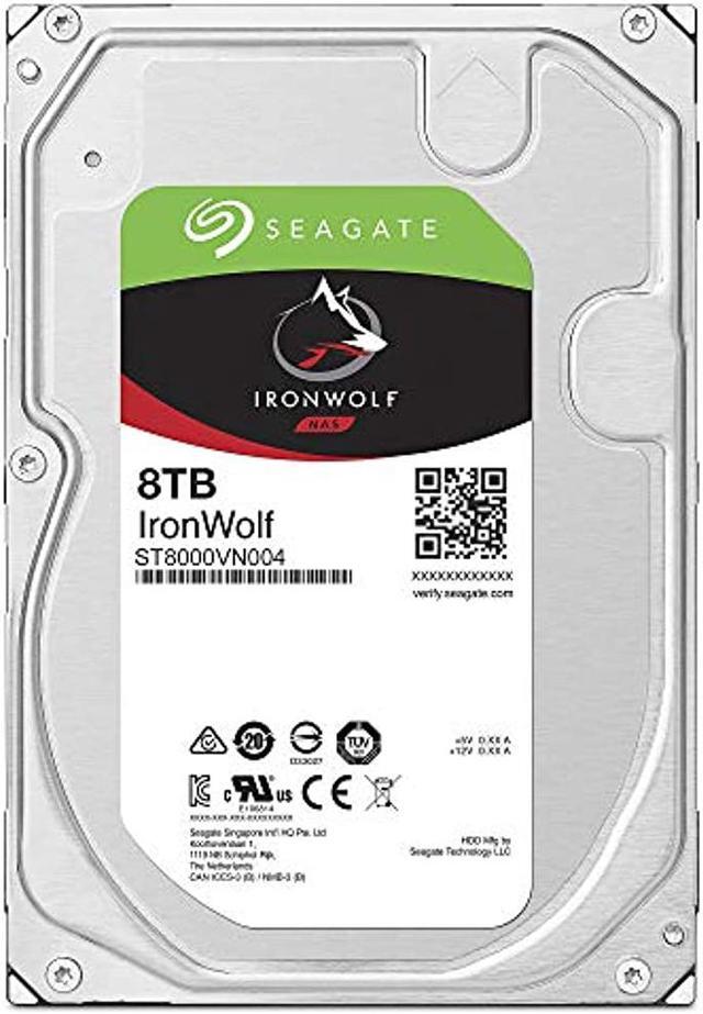 Seagate IronWolf 8TB NAS Internal Hard Drive HDD – 3.5 Inch