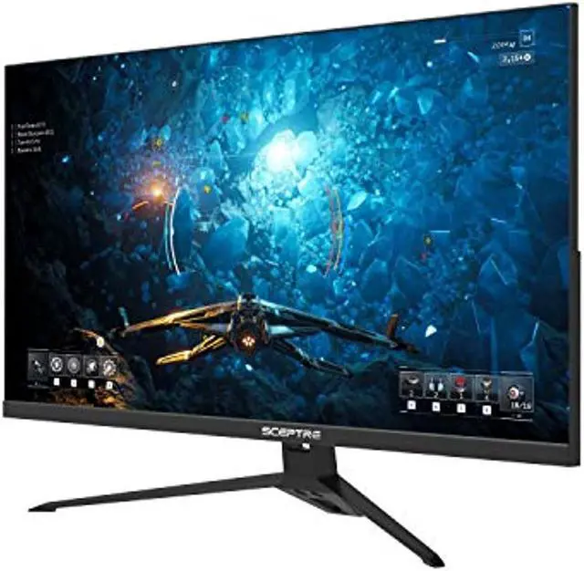 Alt view image 10 of 20 - Sceptre IPS 24” Gaming Monitor 165Hz 144Hz Full HD (1920 x 1080) FreeSync Eye Care FPS RTS DisplayPort HDMI Build-in Speakers, Machine Black 2020 (E248B-FPT168)