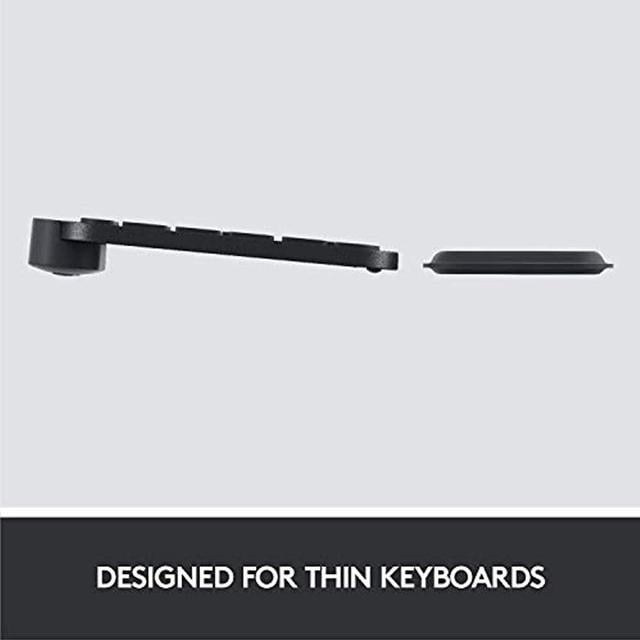Alt view image 10 of 20 - Logitech MX Palm Rest, Black 956-000001