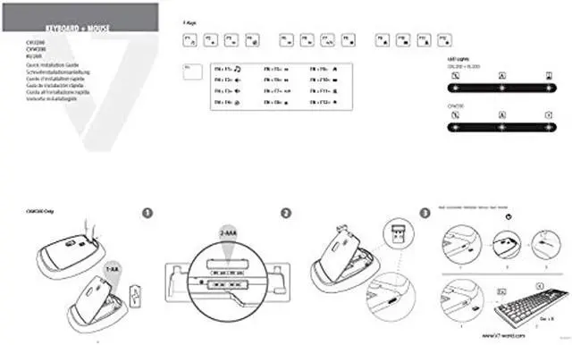 Alt view image 12 of 20 - USB KEYBOARD MOUSE DESKTOP US