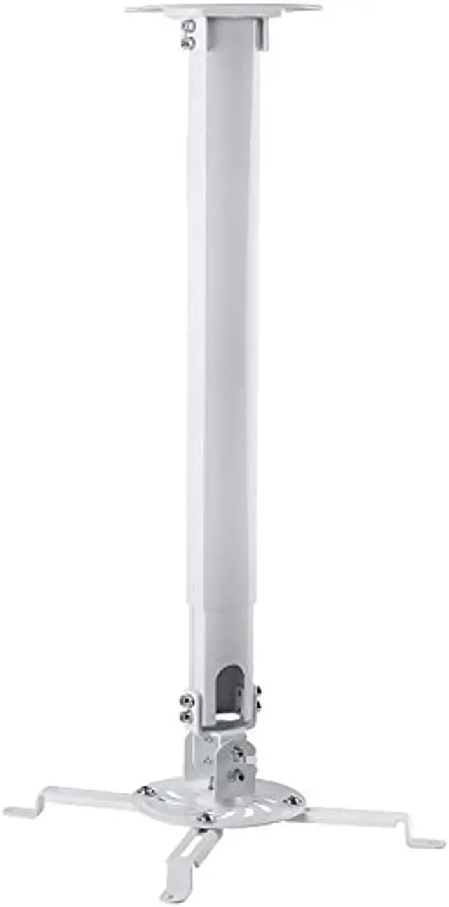Alt view image 8 of 19 - Mount-It! Projector Ceiling Mount Height Adjustable Universal Stand (MI-606L)