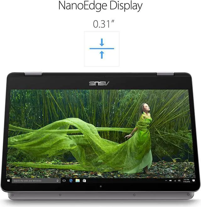 Alt view image 10 of 13 - ASUS VivoBook Flip J401MA-YS02 Intel Celeron N4000 (1.10 GHz) 4 GB Memory 64 GB eMMC Intel UHD Graphics 600 14" Touchscreen 1920 x 1080 Convertible 2-in-1 Laptop Windows 10 S