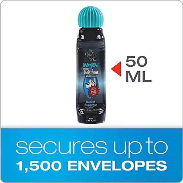 Alt view image 9 of 19 - Quality Park Envelope Moistener w/Adhesive 50 mL Clear 4/Pack 46071