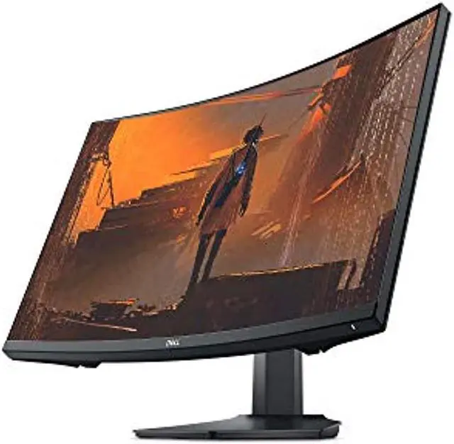 Alt view image 6 of 7 - Dell Gaming S2721HGF 27 Inch Curved FHD 144Hz (1920 x 1080) VA Ultra-Thin Bezel Monitor, Nvidia G-Sync and AMD FreeSync (HDMI, DisplayPort), VESA Certified, Gray