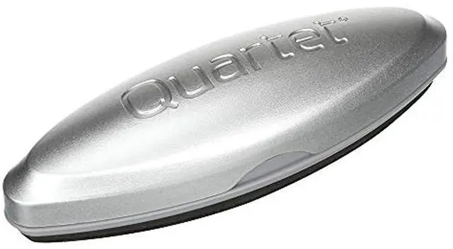 Alt view image 11 of 20 - Quartet SFEB3 Premium Magnetic 3-in-1 Glass Board Eraser, 6 1/2" x 2" x 1 3/8", Silver