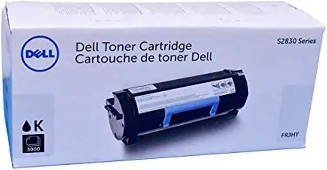 Alt view image 3 of 6 - DELL PRINTER ACCESSORIES FR3HY BLACK TONER CARTRIDGE 3000PG