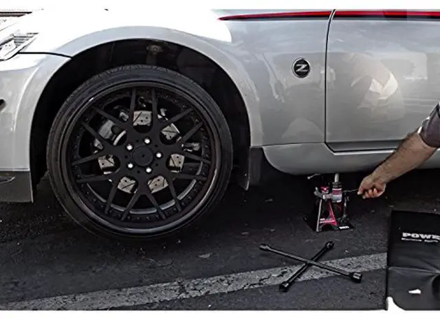 Alt view image 16 of 20 - Powerbuilt 2 Ton Pound Unijack Bottle Jack and Jackstand in One - 620470