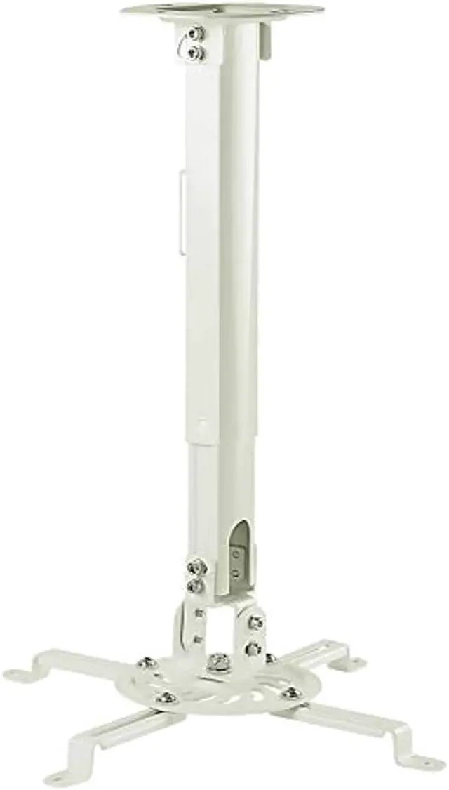 Alt view image 8 of 19 - Mount-It! Ceiling Projector Mount Height Adjustable Universal Stand MI-606B