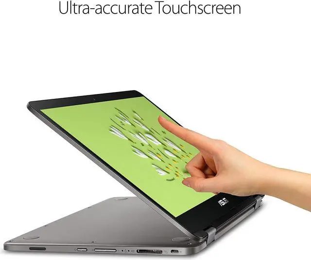 Alt view image 11 of 13 - ASUS VivoBook Flip J401MA-YS02 Intel Celeron N4000 (1.10 GHz) 4 GB Memory 64 GB eMMC Intel UHD Graphics 600 14" Touchscreen 1920 x 1080 Convertible 2-in-1 Laptop Windows 10 S