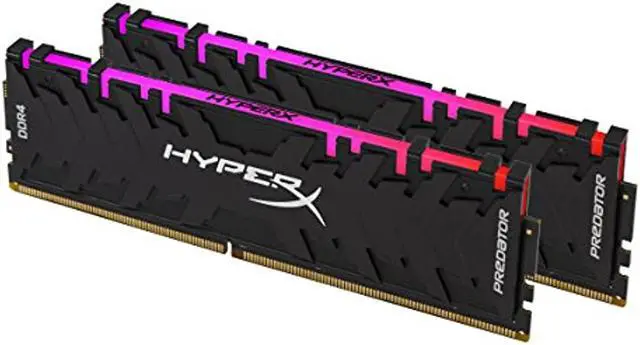 Alt view image 9 of 11 - HyperX Predator DDR4 RGB 16GB (2 x 8GB) 4000MHz CL19 DIMM XMP RAM Memory/Infrared Sync Technology Black (HX440C19PB3AK2/16)