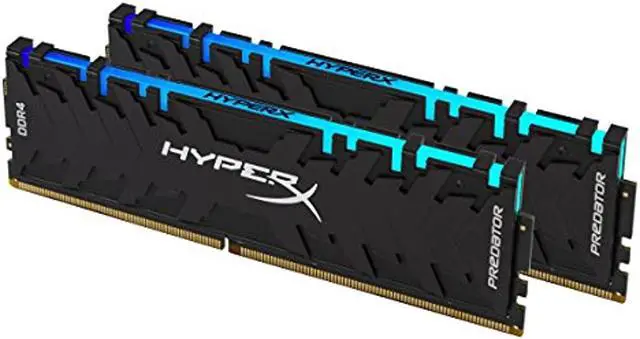 Alt view image 6 of 11 - HyperX Predator DDR4 RGB 16GB (2 x 8GB) 4000MHz CL19 DIMM XMP RAM Memory/Infrared Sync Technology Black (HX440C19PB3AK2/16)