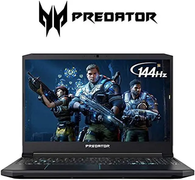 Alt view image 8 of 13 - Acer Predator Helios 300 Gaming Laptop PC, 15.6" Full HD 144Hz 3ms IPS Display, Intel i7-9750H, GeForce RTX 2060 with 6GB, 16GB DDR4, 512GB PCIe NVMe SSD, RGB Keyboard, PH315-52-72EV