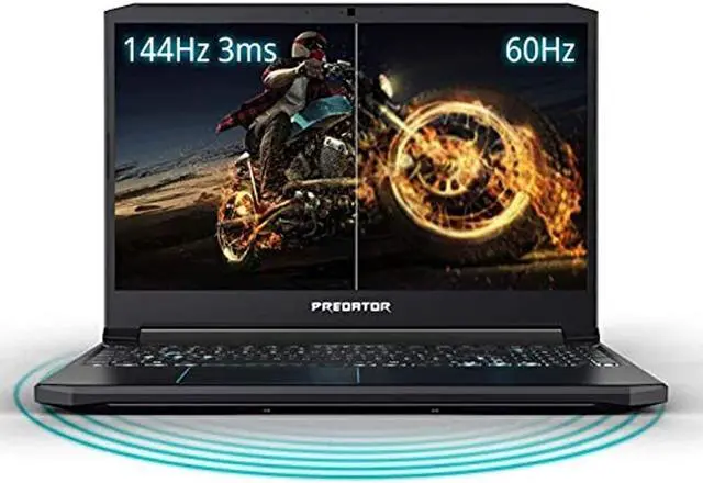 Alt view image 9 of 13 - Acer Predator Helios 300 Gaming Laptop PC, 15.6" Full HD 144Hz 3ms IPS Display, Intel i7-9750H, GeForce RTX 2060 with 6GB, 16GB DDR4, 512GB PCIe NVMe SSD, RGB Keyboard, PH315-52-72EV