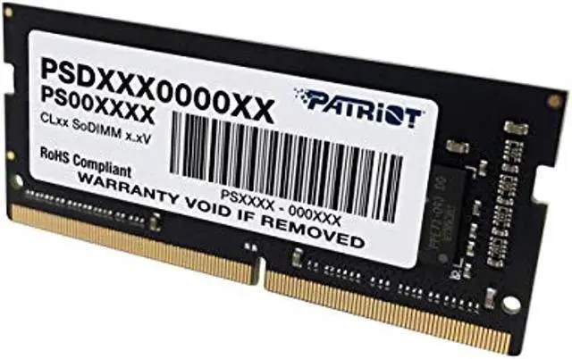 Alt view image 4 of 8 - Patriot Memory Signature 8GB DDR4 2133 (PC4-17000) CL15 1.2V 260-Pin SODIMM Memory Module - PSD48G213381S