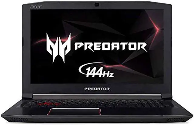 Alt view image 8 of 16 - Acer Predator Helios 300 Gaming Laptop, 15.6" Full HD IPS Display w/ 144Hz Refresh Rate, Intel 6-Core i7-8750H, GeForce GTX 1060 6GB Overclockable Notebook, 16GB DDR4, 256GB NVMe SSD, PH315-51-78NP