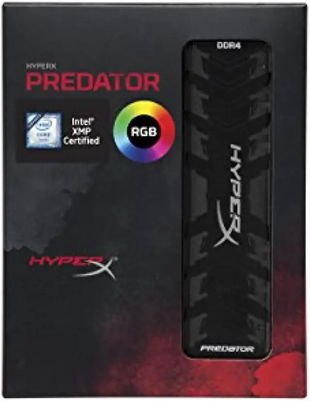 Alt view image 10 of 11 - HyperX Predator DDR4 RGB 16GB (2 x 8GB) 4000MHz CL19 DIMM XMP RAM Memory/Infrared Sync Technology Black (HX440C19PB3AK2/16)
