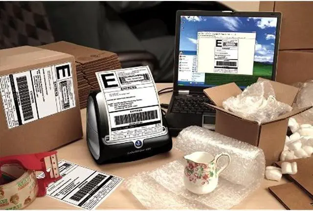 Alt view image 4 of 7 - DYMO Labelwriter 4XL Label Printer. Prints a 10 x 15 cm (4" x 6") labels, plus dozens of existing DYMO LabelWriter label