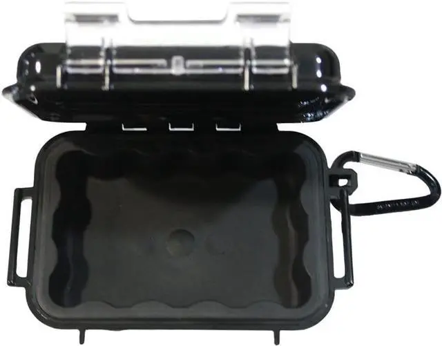 Alt view image 11 of 16 - Pelican 1010-025-110 1010 Black Micro Case W/Black Liner 4.31"x2.81"x1.62"