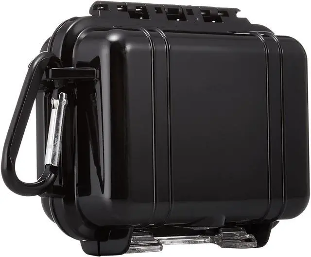 Alt view image 9 of 16 - Pelican 1010-025-110 1010 Black Micro Case W/Black Liner 4.31"x2.81"x1.62"