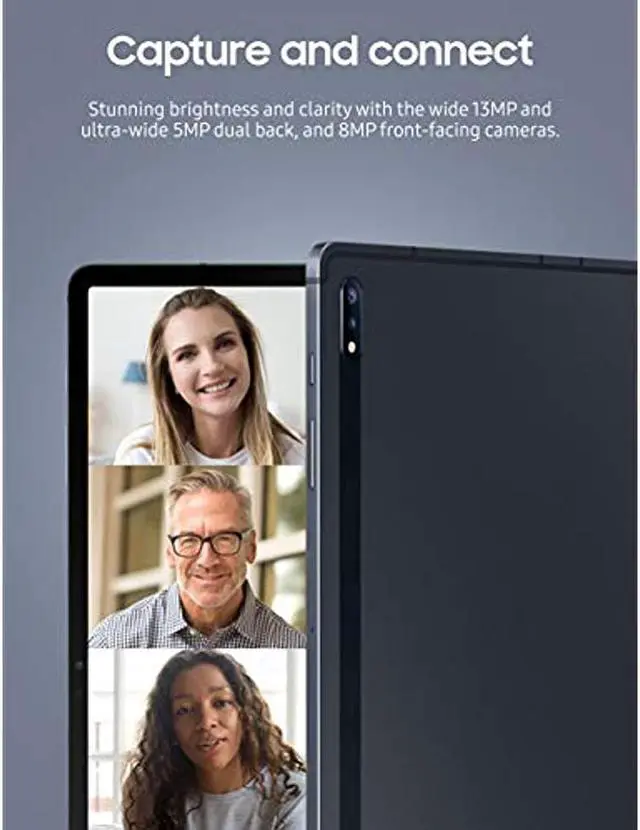 Alt view image 16 of 20 - Samsung Galaxy Tab S7 11-in 128GB Tablet - Mystic Black SM-T870NZKAXAR (2020)