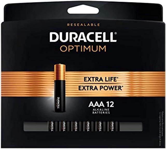 Alt view image 2 of 20 - Duracell Optimum AAA Batteries, Pack of 12