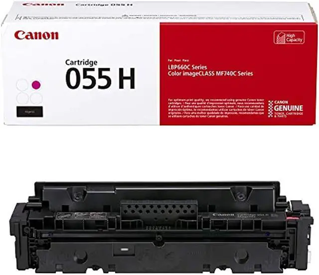 Alt view image 7 of 13 - Canon 3019c001 (055h) High-Yield Toner, 5,900 Page-Yield, Magenta 3018C001
