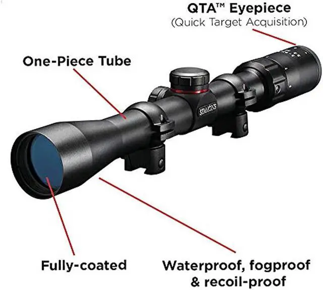 Alt view image 10 of 15 - Simmons 22 MAG 3-9x32 Truplex Rimfire Multicoated Riflescope w/ Rings, Black Mat