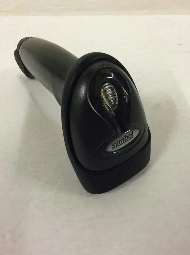 Alt view image 4 of 4 - Symbol LS 2208 BarCode Scanner HandHeld RJ45 To USB Black w/Stand LS2208-SR20007R-UR