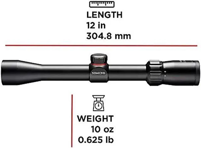 Alt view image 12 of 15 - Simmons 22 MAG 3-9x32 Truplex Rimfire Multicoated Riflescope w/ Rings, Black Mat