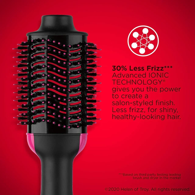 Alt view image 4 of 14 - Revlon Revolutionary Unique 1 Step Home 2-in-1 Hair Dryer/Volumizer Brush, Black