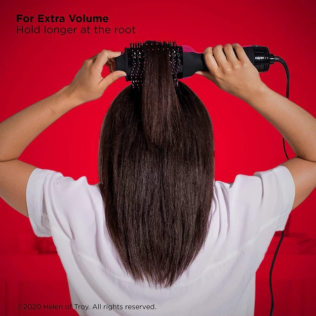 Alt view image 6 of 14 - Revlon Revolutionary Unique 1 Step Home 2-in-1 Hair Dryer/Volumizer Brush, Black