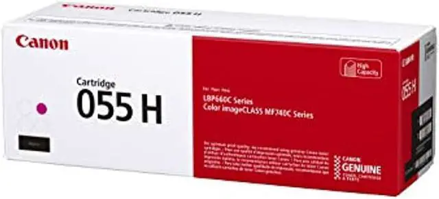 Alt view image 9 of 13 - Canon 3019c001 (055h) High-Yield Toner, 5,900 Page-Yield, Magenta 3018C001