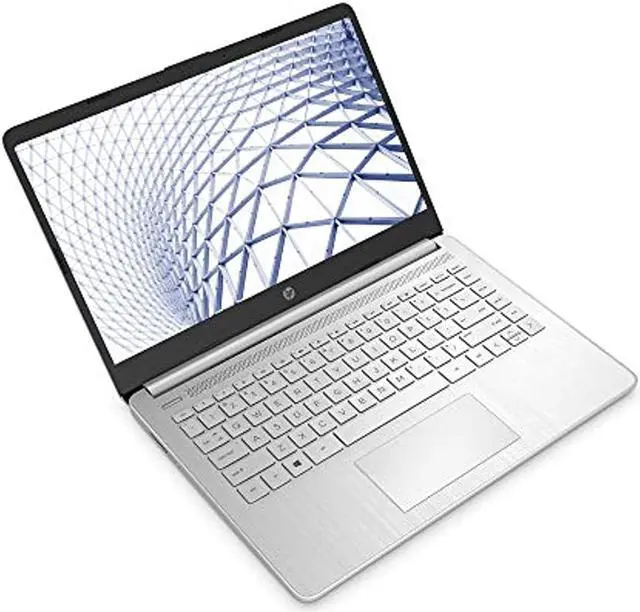 Alt view image 7 of 7 - HP 14-inch Laptop, Intel Core i3-1005G1, 4 GB RAM, 128 GB SSD Storage, Windows 10 Home in S Mode (14-dq1020nr, Natural Silver)