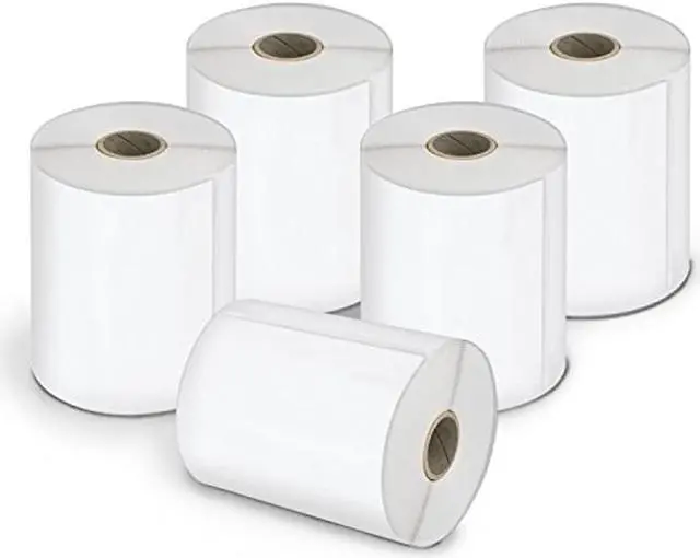 Alt view image 4 of 20 - DYMO 2026404 Extra-Large Shipping Labels for LabelWriter Label Printers, White, 4'' x 6'', 5 Rolls of 220