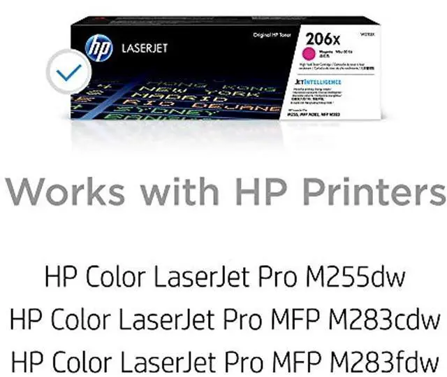 Alt view image 2 of 20 - HP 206X W2113X High Yield Original LaserJet Toner Magenta