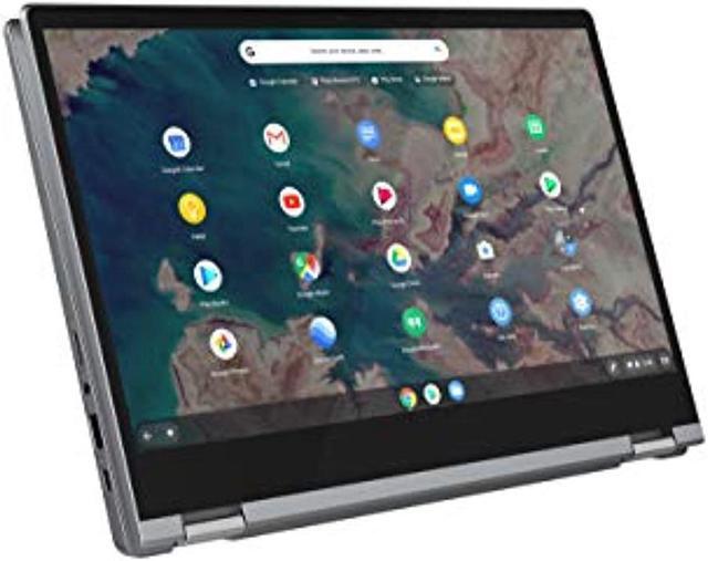 Alt view image 13 of 20 - Lenovo Chromebook Flex 5 13" Laptop, FHD (1920 x 1080) Touch Display, Intel Core i3-10110U Processor, 4GB DDR4 OnBoard RAM, 64GB SSD, Intel Integrated Graphics, Chrome OS, 82B80006UX, Graphite Grey