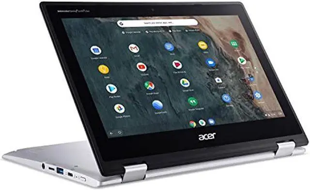 Alt view image 13 of 13 - Acer Chromebook Spin 311 CP311-2H-C3KA Convertible Laptop, Intel Celeron N4000, 11.6" HD Touchscreen, 4GB LPDDR4, 64GB eMMC, Gigabit WiFi, Bluetooth 5.0