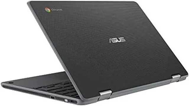 Alt view image 5 of 9 - ASUS Chromebook Flip C214MA-YS02T-S 11.6 inch Intel Celeron N4000 1.1GHz/ 4GB LPDDR4/ 32GB eMMC/ USB3.1/ Chrome Notebook (Dark Grey)