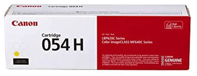 Alt view image 11 of 20 - Canon 054 Yellow Toner Cartridge High Yield 3025C001