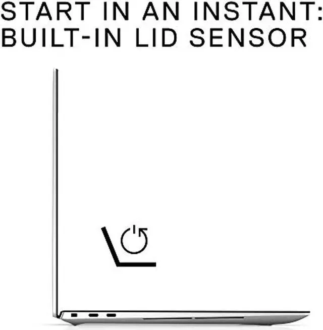 Alt view image 9 of 12 - Dell XPS 15 9500 15.6 inch UHD+ Touchscreen Laptop (Silver) Intel Core i7-10750H 10th Gen, 16GB DDR4 RAM, 1TB SSD, Nvidia GTX 1650 Ti with 4GB GDDR6, Window 10 Pro (XPS9500-7845SLV-PUS) Notebook